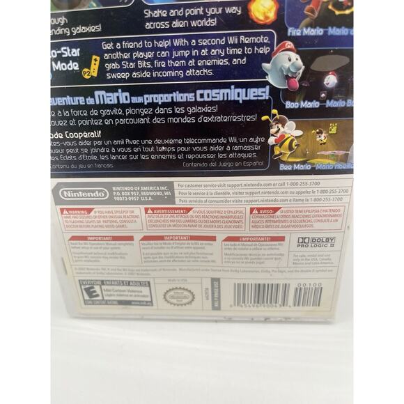 Super Mario Galaxy (Nintendo Wii, 2007) - Tested - Picture 8 of 8